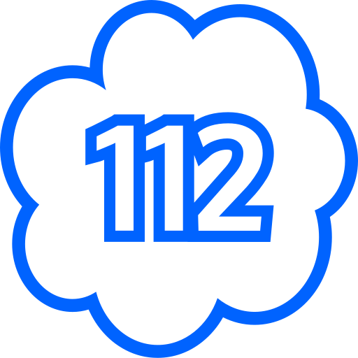 112 Icône gratuit 112 Icône gratuit