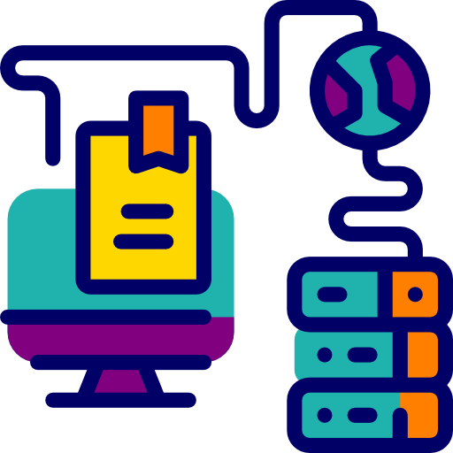 Online Learning Wanicon Lineal Color Icon