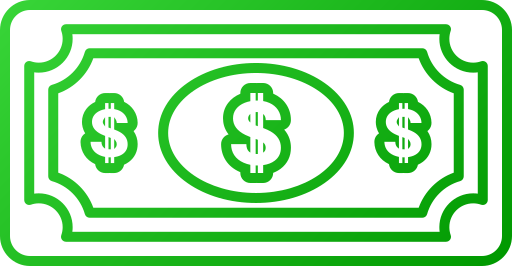 Dollar free icon Dollar free icon