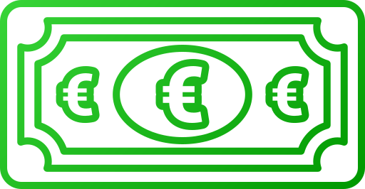 euro icono gratis