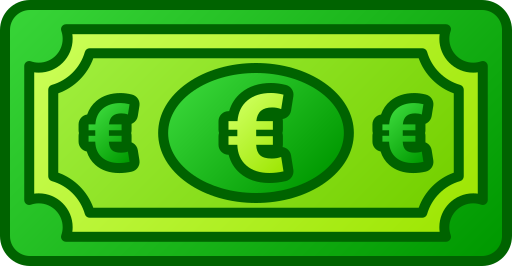 euro icono gratis