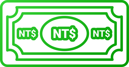 nouveau dollar de taïwan Icône gratuit