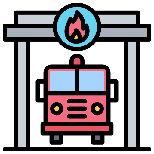 cuerpo de bomberos icono gratis