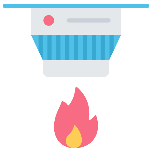Smoke detector free icon