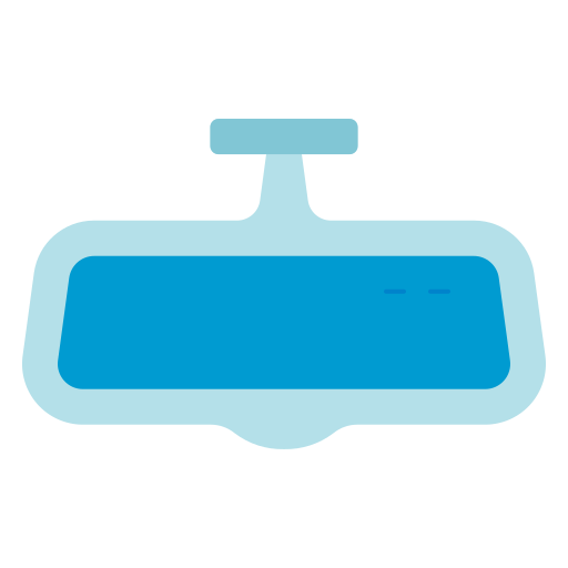 espejo retrovisor icono gratis