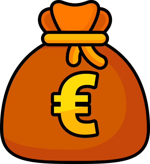 euro icono gratis