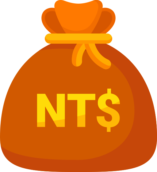 nuevo dólar taiwanés icono gratis