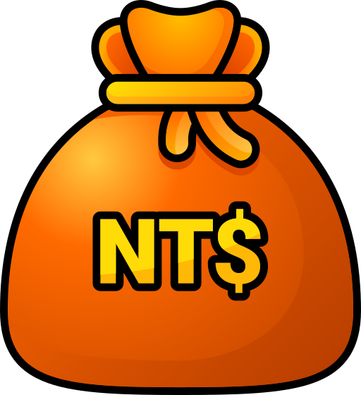 nuevo dólar taiwanés icono gratis