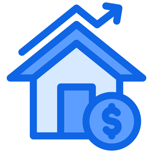 bienes raíces icono gratis