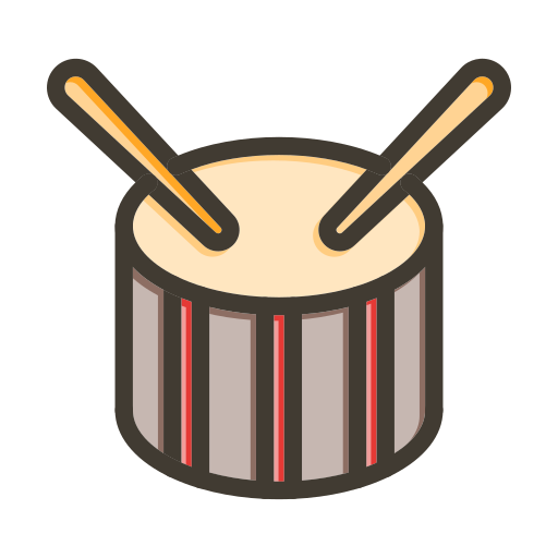 Drum free icon Drum free icon