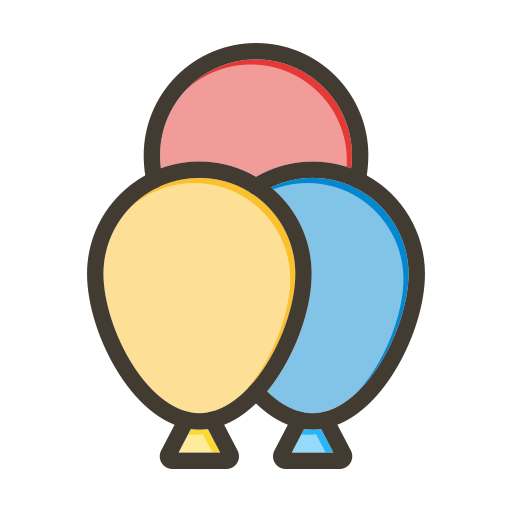 Ballons free icon