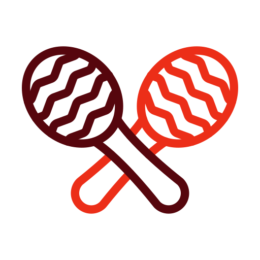 maracas icono gratis