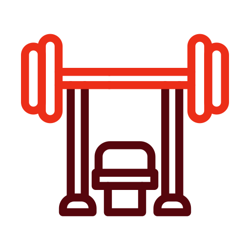 press de banca icono gratis