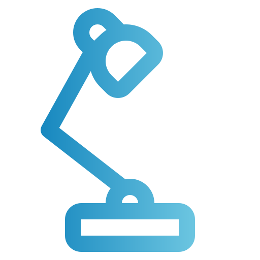 Desk lamp free icon Desk lamp free icon