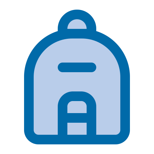 bolsa para la escuela icono gratis