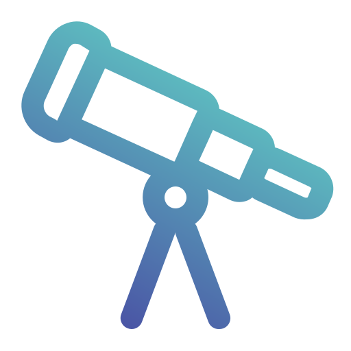 télescope Icône gratuit