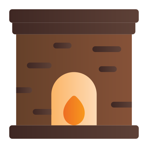 chimenea icono gratis