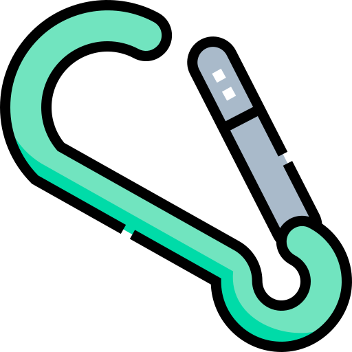 mosquetón icono gratis