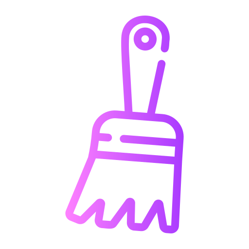 cepillo de pintura icono gratis