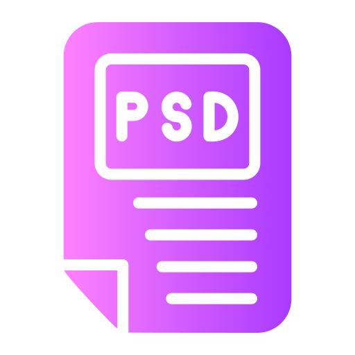 archivo psd icono gratis