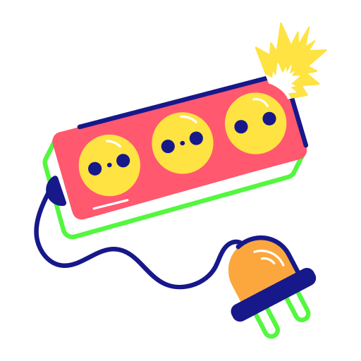 연장 코드 무료 아이콘