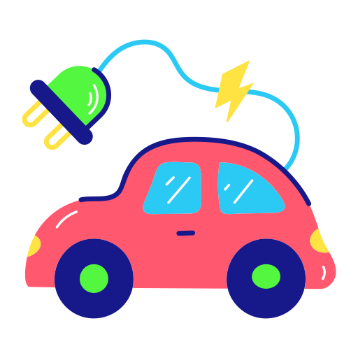 carro elétrico grátis ícone carro elétrico grátis ícone