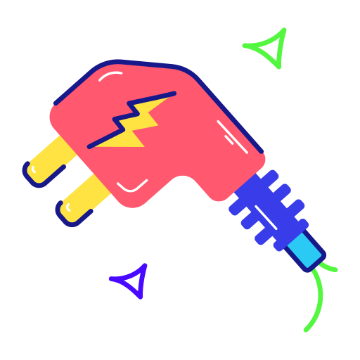 Power plug free icon Power plug free icon