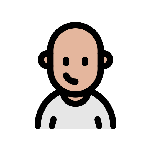 Bald free icon