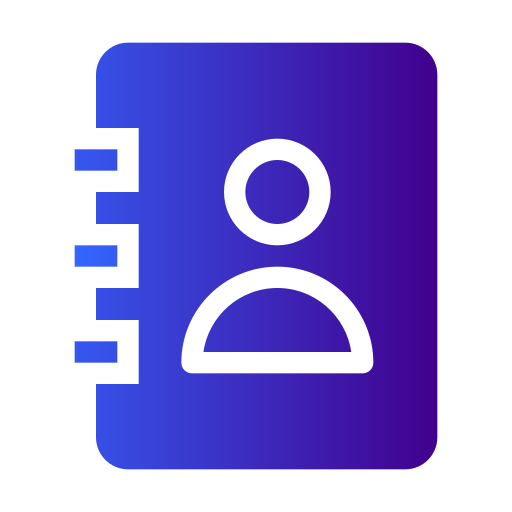 directorio telefónico icono gratis