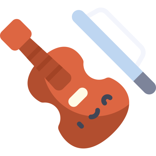 violín icono gratis