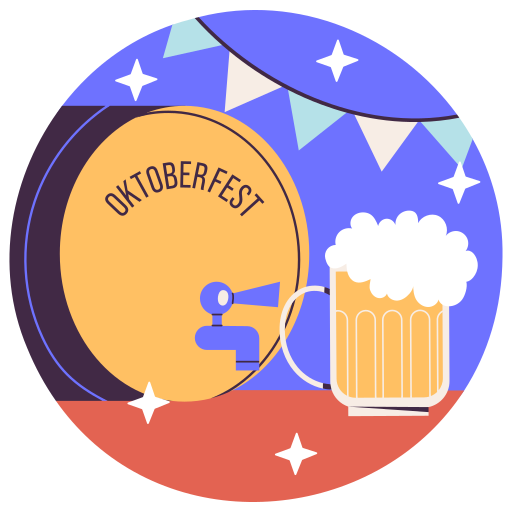 oktoberfest gratis sticker