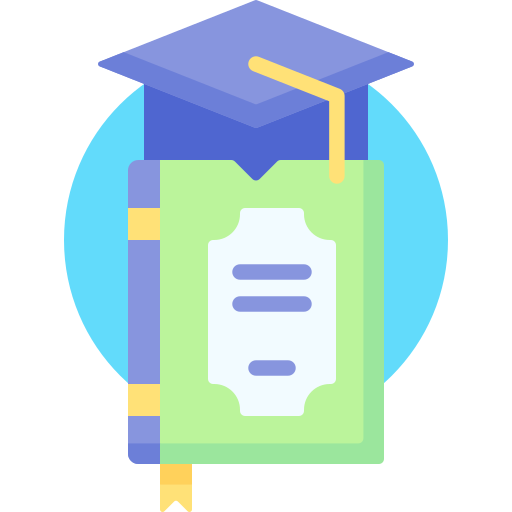 graduación icono gratis