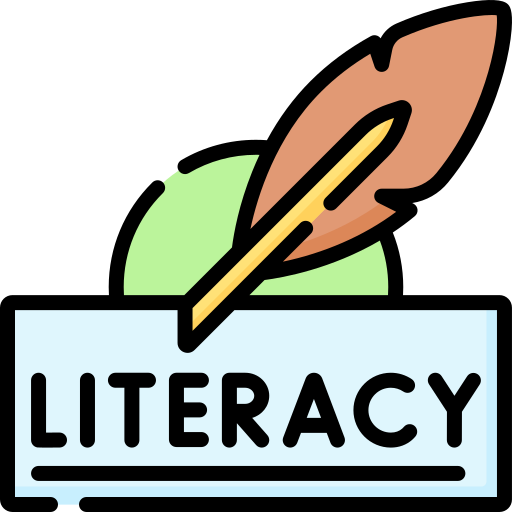 International literacy day - Free education icons