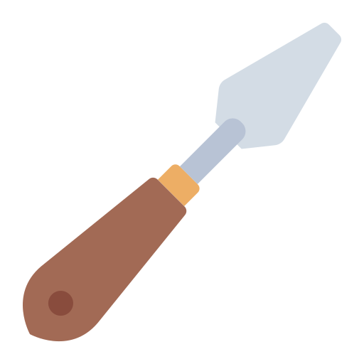 cuchillo de paleta icono gratis