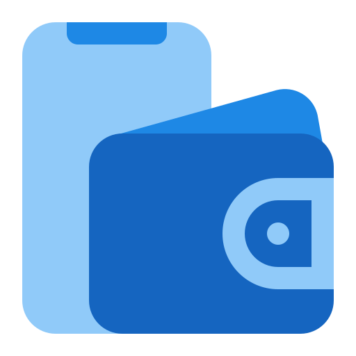 Mobile wallet free icon