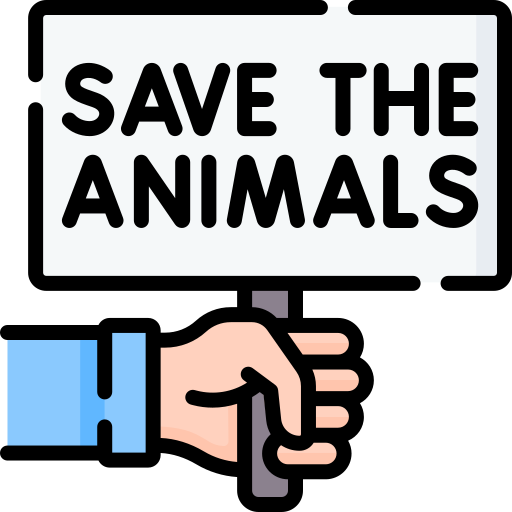 salvar animales icono gratis