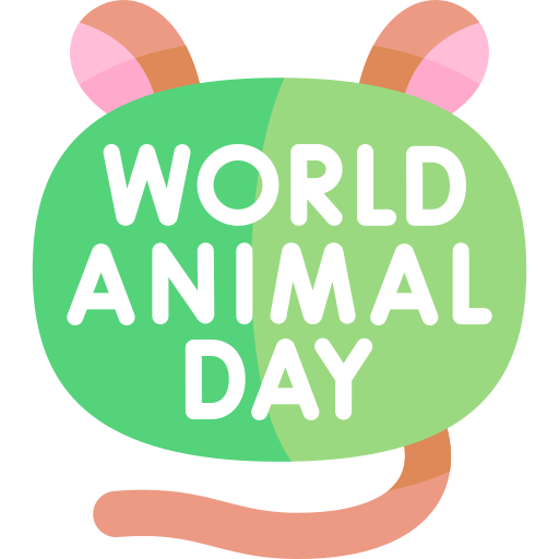 dia mundial de los animales icono gratis