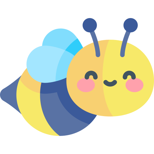 abeja icono gratis