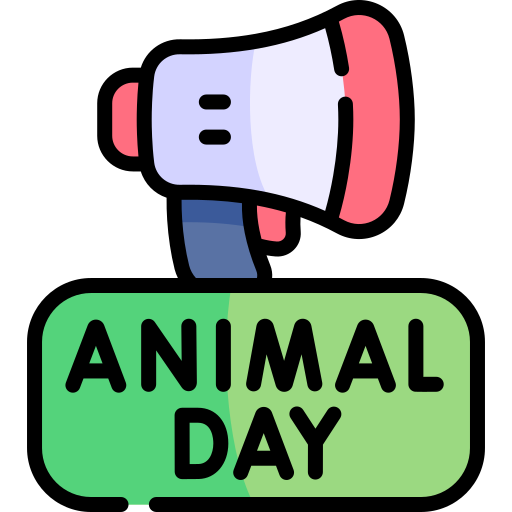 dia mundial de los animales icono gratis