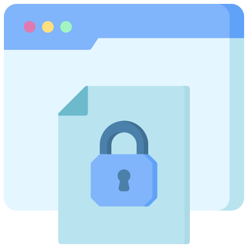 confidencialidad icono gratis