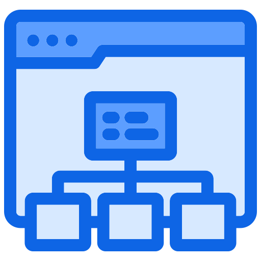 mapa del sitio icono gratis