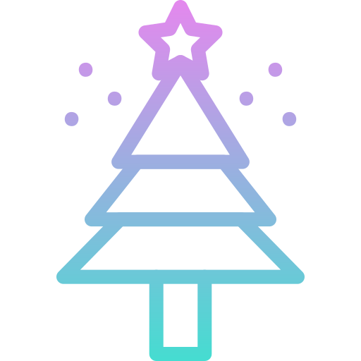 árbol de navidad icono gratis