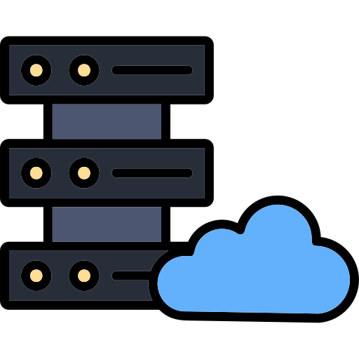 servidor en la nube icono gratis