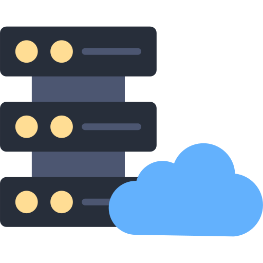 servidor en la nube icono gratis