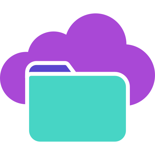 Cloud storage free icon