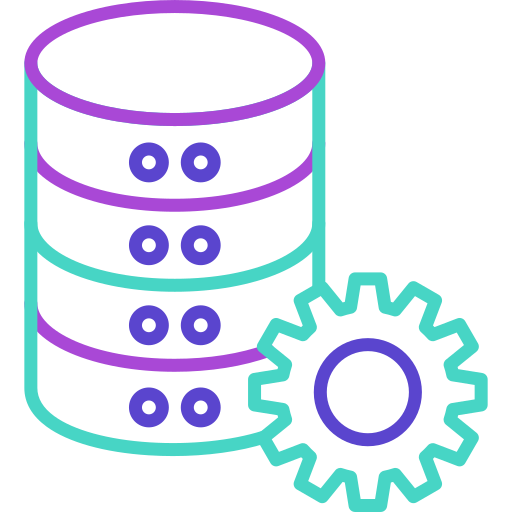 gestión de base de datos icono gratis