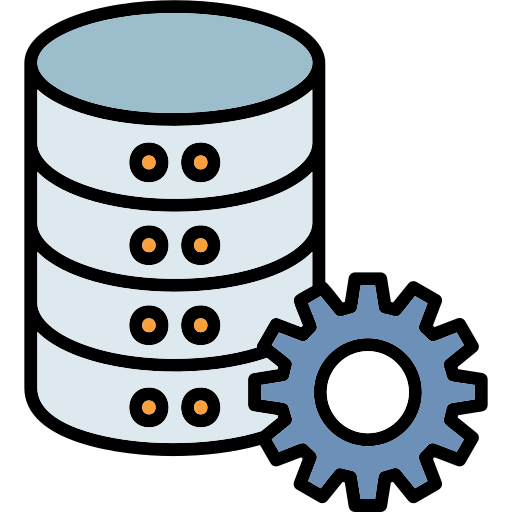gestión de base de datos icono gratis