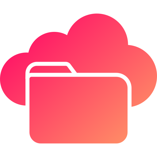 almacenamiento en la nube icono gratis