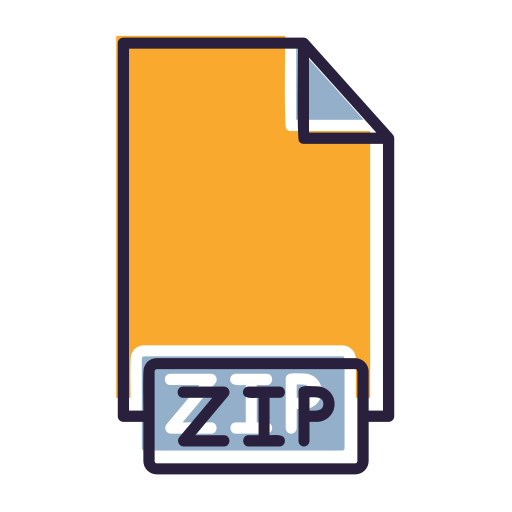 Zip file - Free files and folders icons