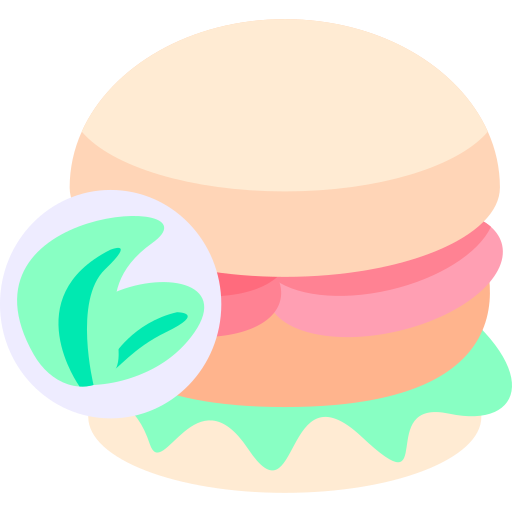 hambúrguer vegano grátis ícone hambúrguer vegano grátis ícone